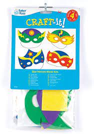Star Hero Mask Kits (Pack Of 4)