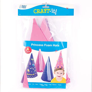 Princess Hats (Pack Of 4)