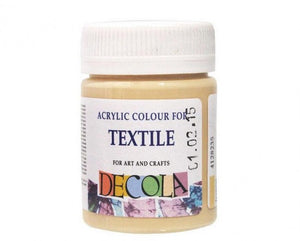 Nevskaya Palitra Flesh Acrylic Colours For Textile Decola In Plastic Jars 50 Ml