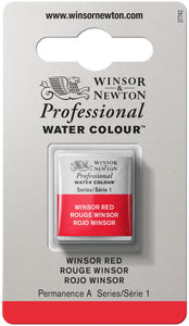 Winsor & Newton Professional Watercolor Half Pan Winsor Red
