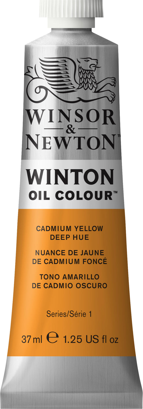 Winsor & Newton Winton Oil Colour Cadmium Yellow Deep Hue 37Ml