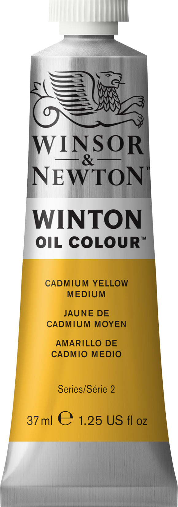 Winsor & Newton Winton Oil Colour Cadmium Yellow Medium 37Ml