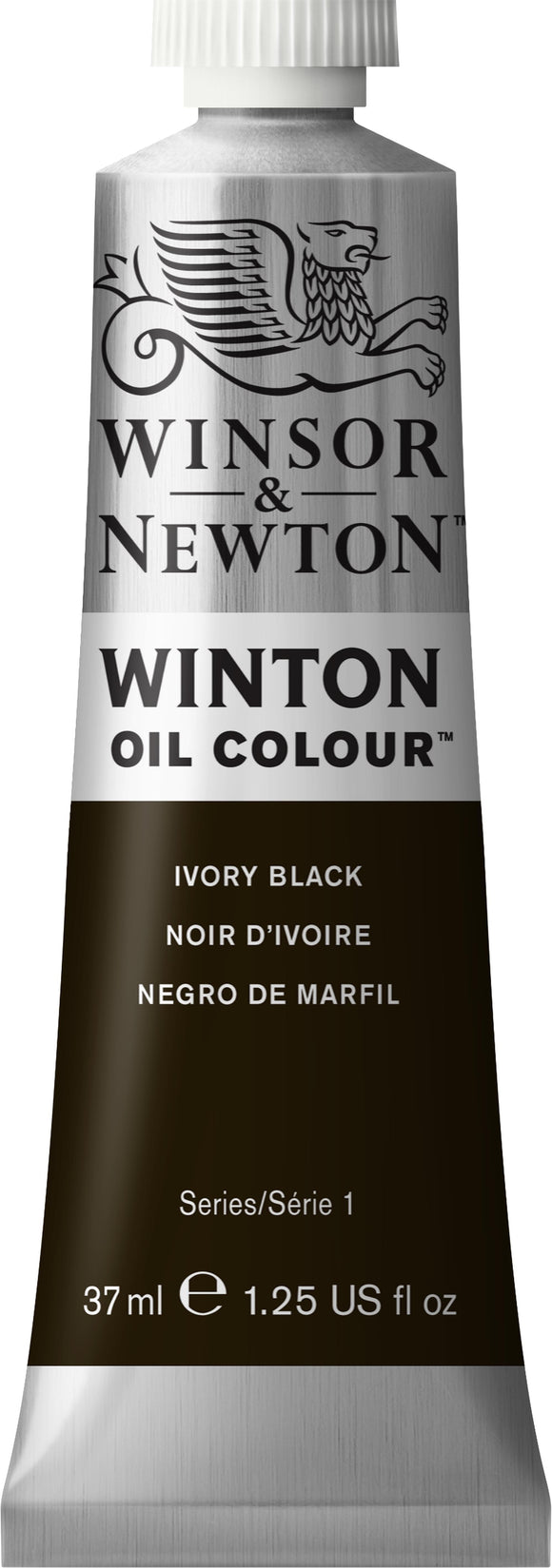 Winsor & Newton Winton Oil Colour Ivory Black 37Ml
