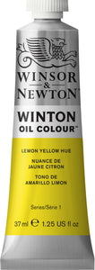 Winsor & Newton Winton Oil Colour Lemon Yellow Hue 37Ml