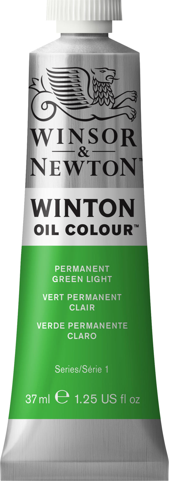 Winsor & Newton Winton Oil Colour Permanent Green Light 37Ml