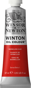 Winsor & Newton Winton Oil Colour Vermilion Hue 37Ml