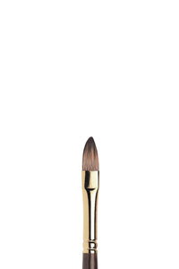 Winsor & Newton Monarch Brush Short Filbert [Long Handle] Size 8
