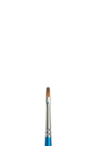 Winsor & Newton Cotman Brush Series 555 Short Flat/Bright [Long Handle] No 4