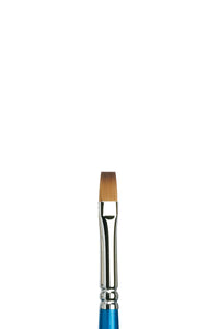 Winsor & Newton Cotman Brush Series 555 Short Flat/Bright [Long Handle] No 8
