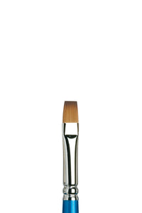 Winsor & Newton Cotman Brush Series 555 Short Flat/Bright [Long Handle] No 10