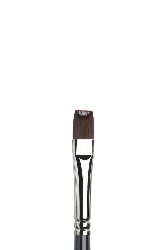 Winsor & Newton Galeria Brush Short Flat/Bright [Long Handle] Size 12