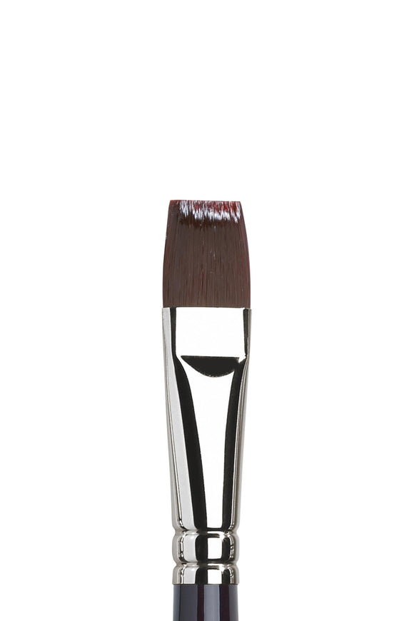 Winsor & Newton Galeria Brush Short Flat/Bright [Long Handle] Size 18