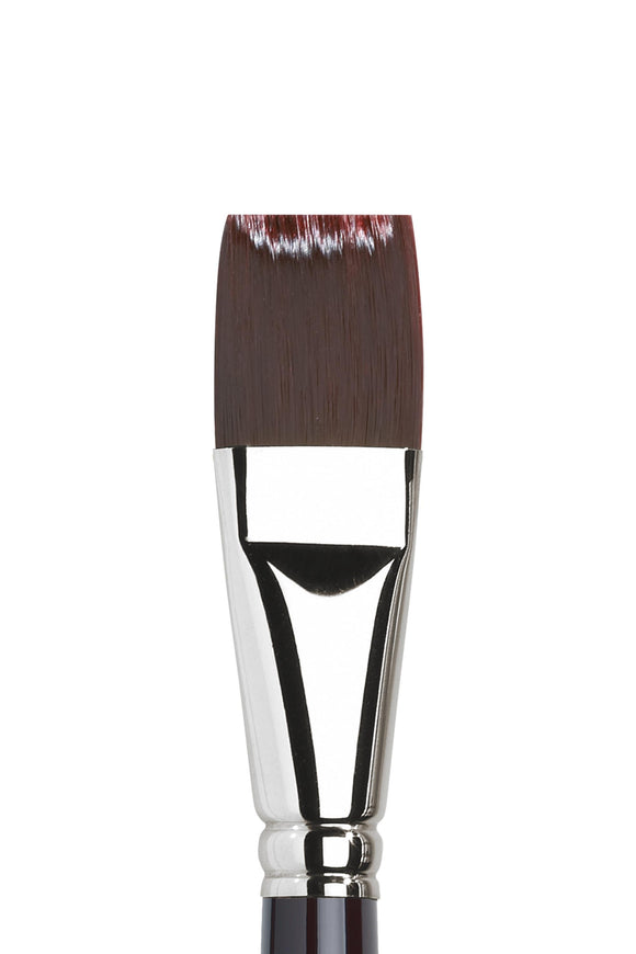 Winsor & Newton Galeria Brush Short Flat/Bright [Long Handle] Size 28