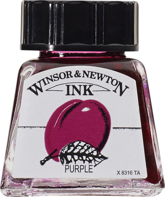 Winsor & Newton Drawing Ink Purple 14Ml