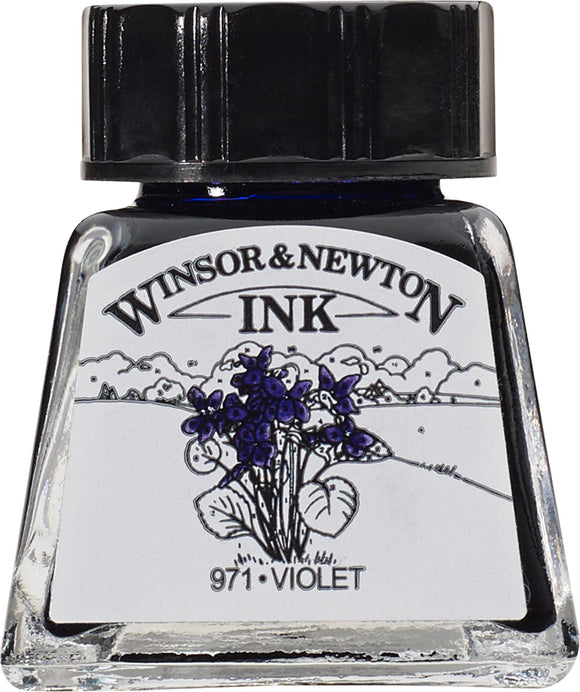 Winsor & Newton Drawing Ink  Violet 14Ml