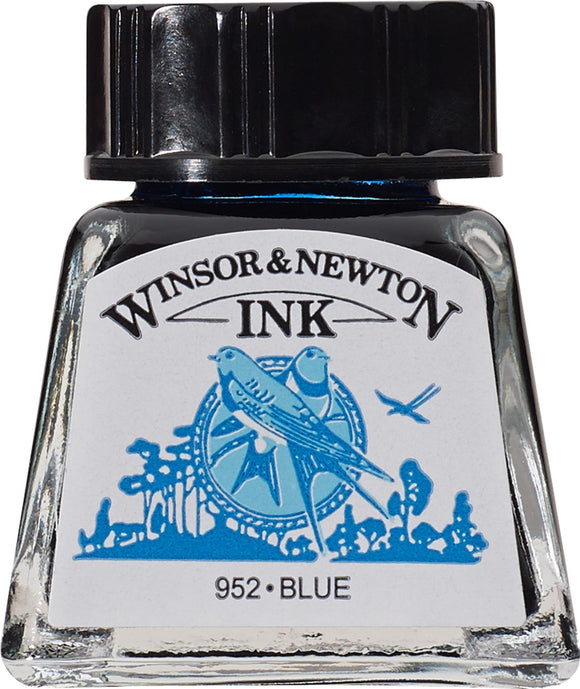 Winsor & Newton Drawing Ink Blue 14Ml
