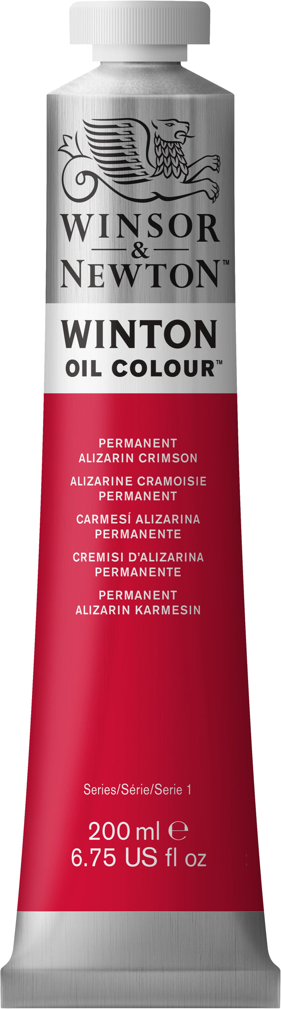 Winsor & Newton Winton Oil Color Permanent Alizarin Crimson 200Ml