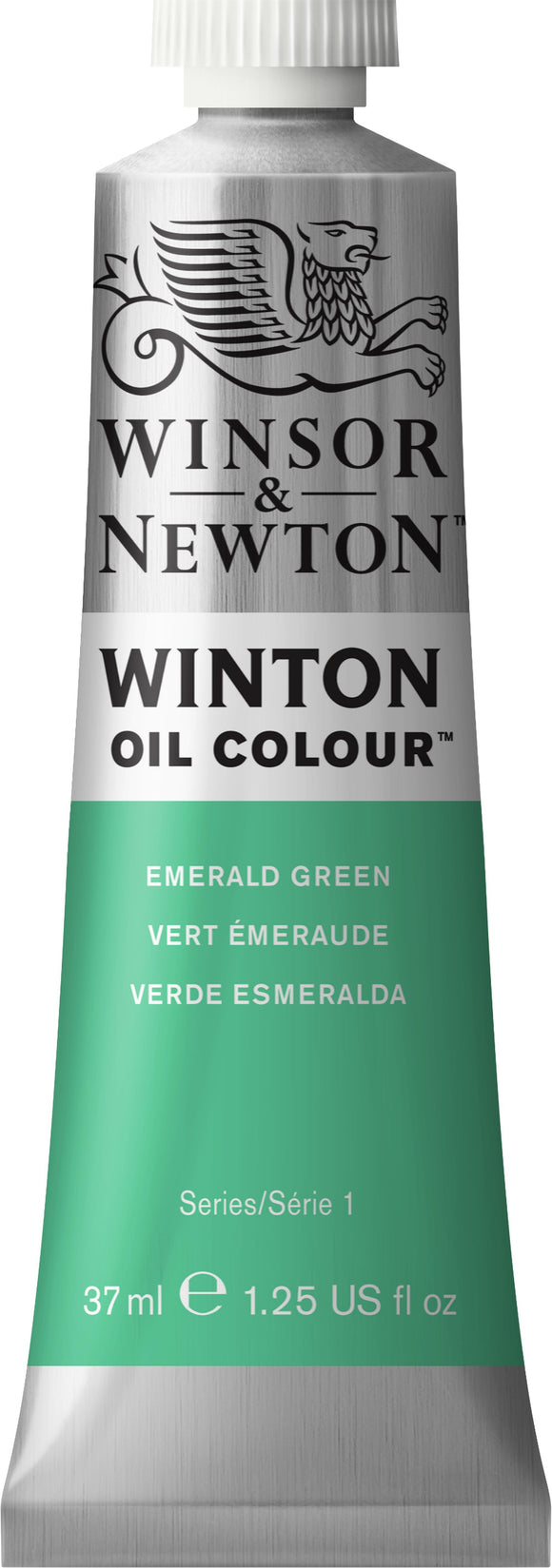 Winsor & Newton Winton Oil Colour Emerald Green 37Ml