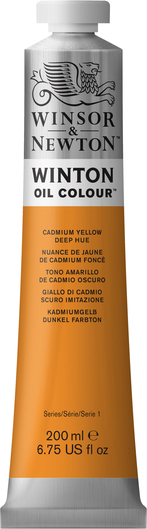 Winsor & Newton Winton Oil Colour Cadmium Yellow Deep Hue 200Ml