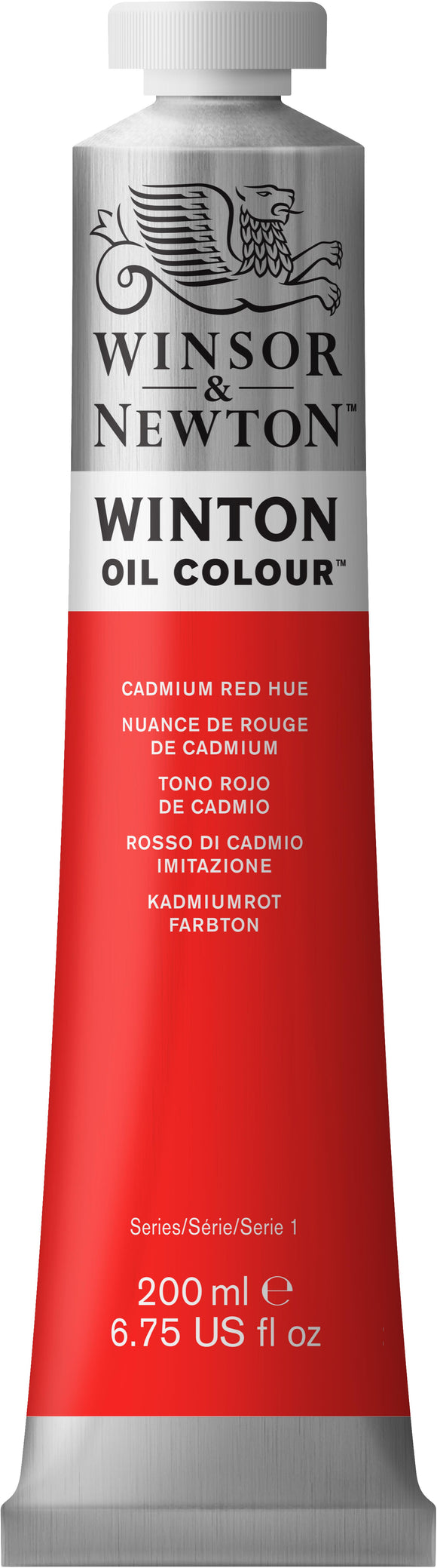 Winsor & Newton Winton Oil Colour Cadmium Red Hue 200Ml