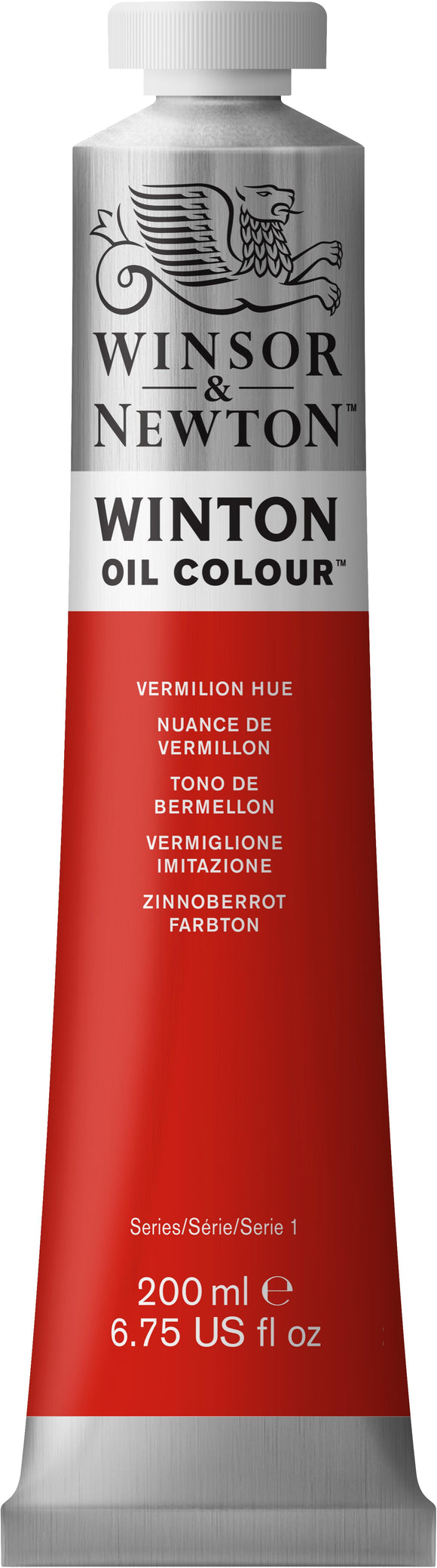Winsor & Newton Winton Oil Color Vermilion Hue 200Ml