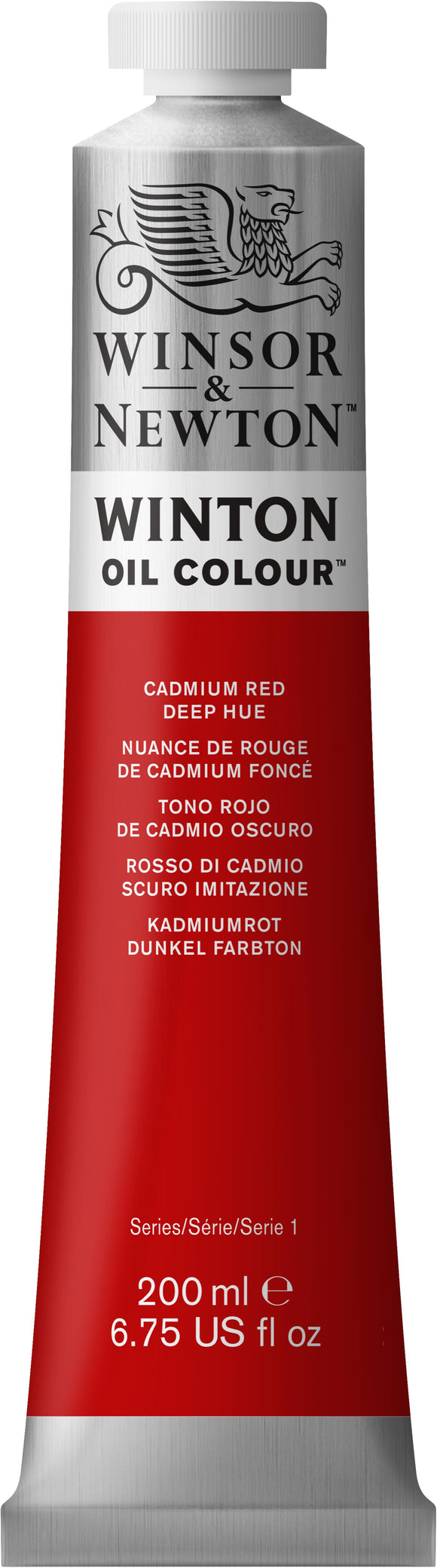 Winsor & Newton Winton Oil Colour Cadmium Red Deep Hue 200Ml