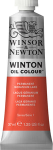 Winsor & Newton Winton Oil Colour Permanent Geranium Lake 37ml