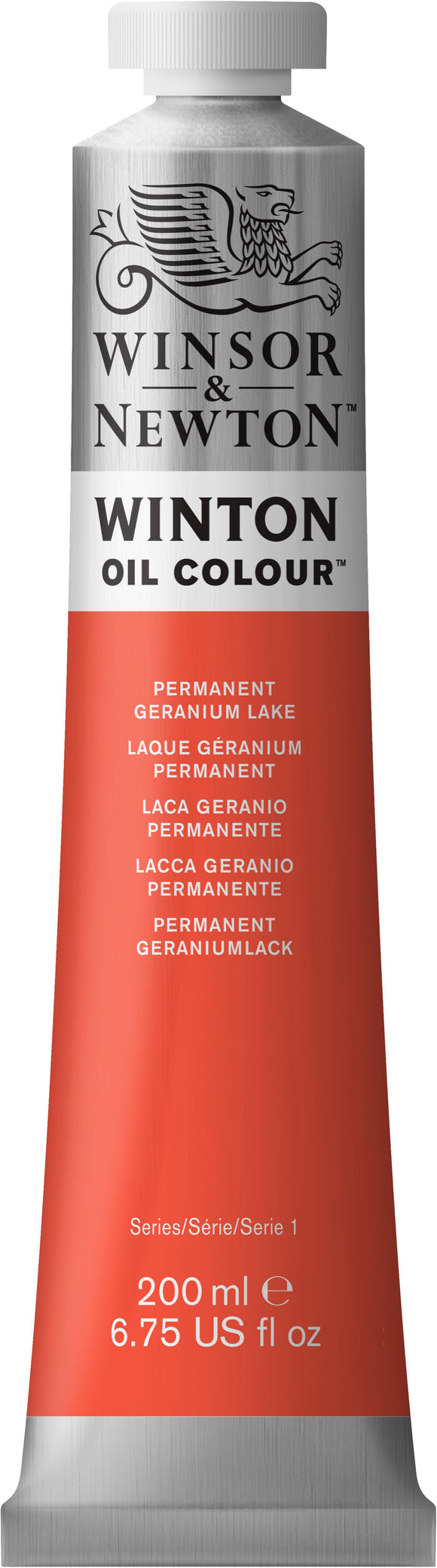 Winsor & Newton Winton Oil Color Permanent Geranium Lake 200Ml