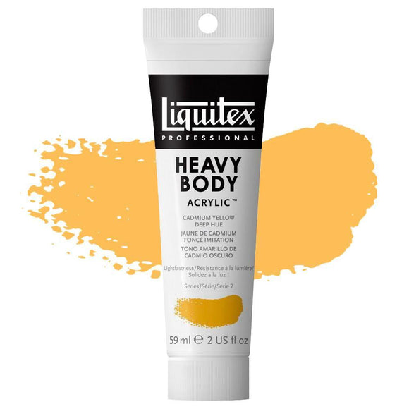Liquitex Heavy Body Acrylic Cadmium Yellow Deep Hue 59Ml