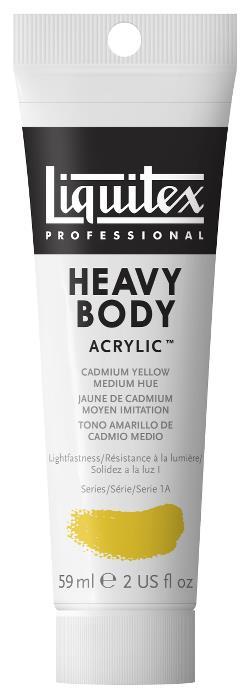 Liquitex Heavy Body Acrylic Cadmium Ylellow Medium Hue 59Ml