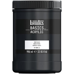 Liquitex Basics Acrylic Ivory Black 946Ml