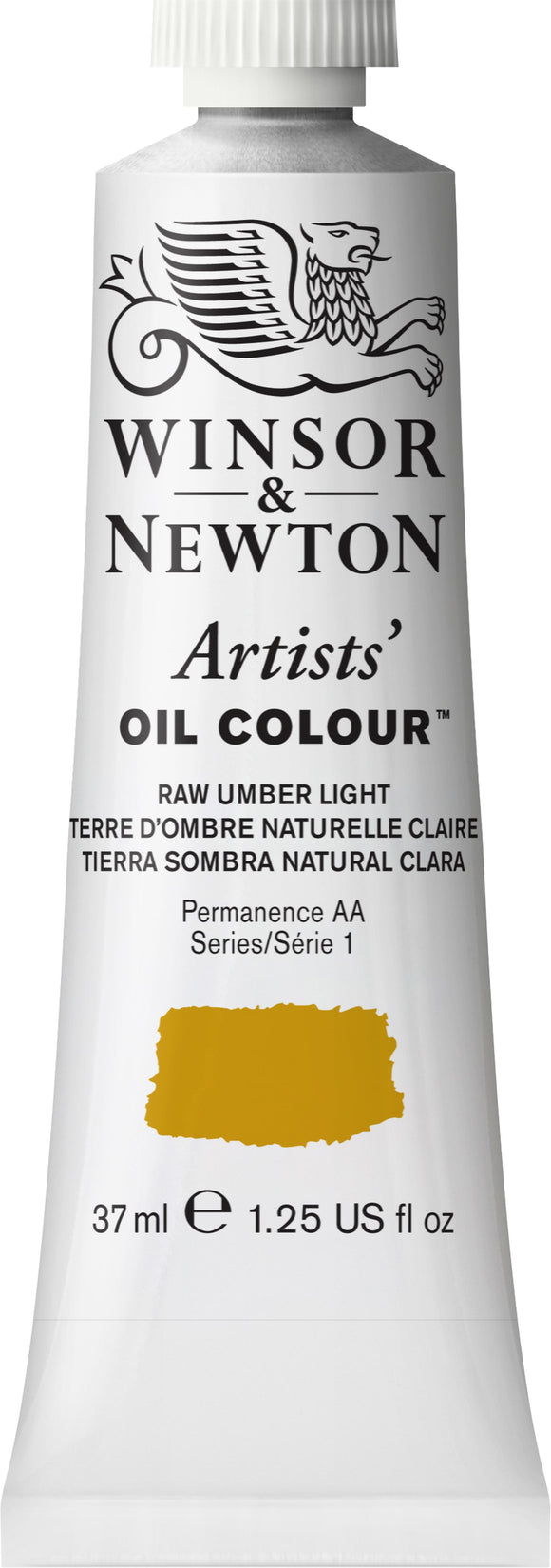 Winsor & Newton Artists Oil Color Raw Umber Light 37Ml