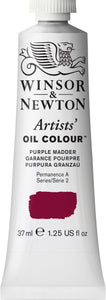 Winsor & Newton Artists Oil Color Purple Madder 37Ml