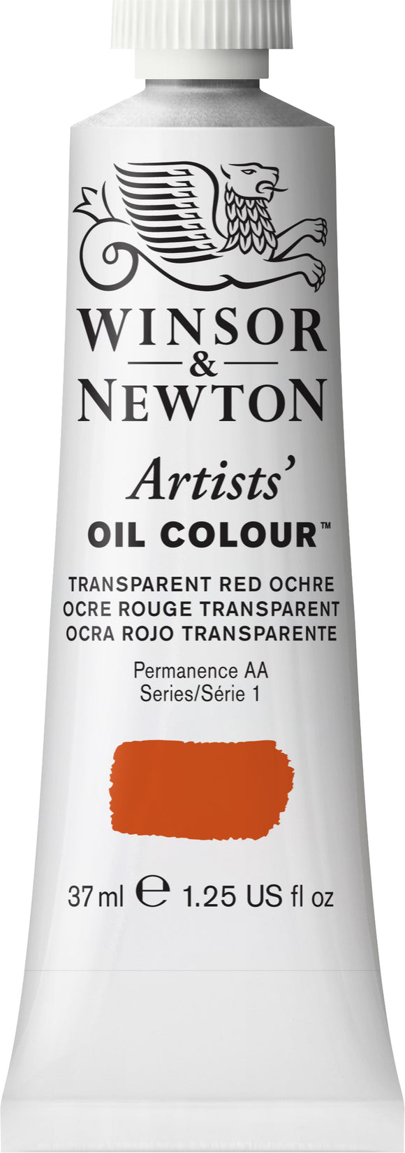 Winsor & Newton Artists Oil Color Transparent Red Ochre 37Ml