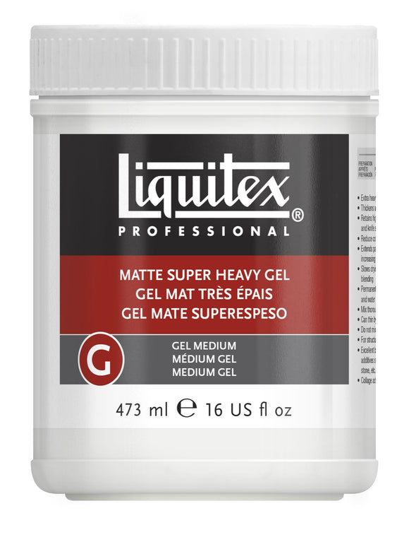 Liquitex Acrylic Mediums 473Ml Matte Super Heavy Gel
