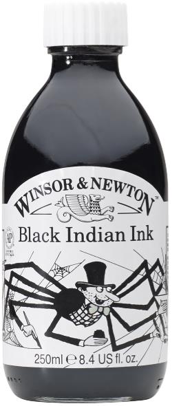 Winsor & Newton Drawing Ink Black 250Ml