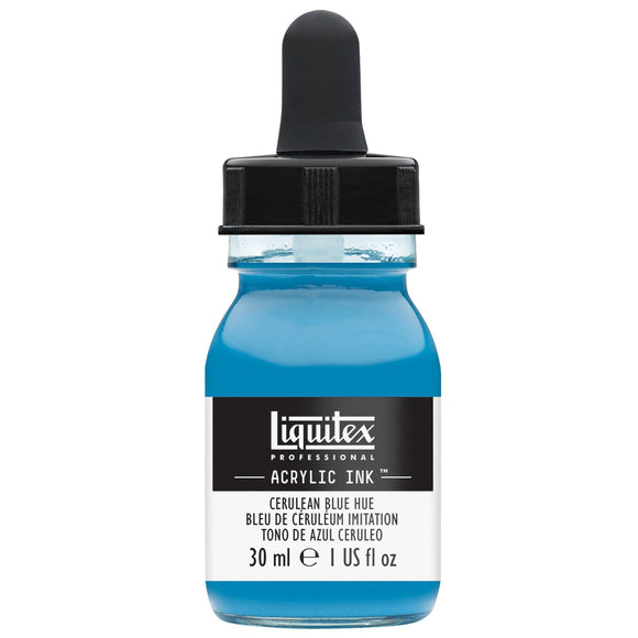 Liquitex Acrylic Ink Cerulean Blue Hue 30Ml