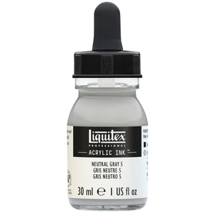 Liquitex Acrylic Ink Neutral Grey 5 30Ml