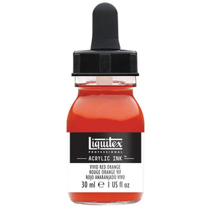 Liquitex Acrylic Ink Vivid Red Orange 30Ml