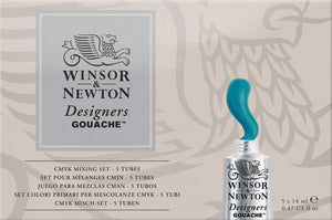 Winsor & Newton Designers Gouache Cmyk Mixing Set