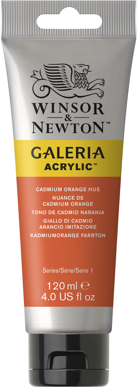 Winsor & Newton Galeria Acrylic Cadmium Orange Hue 120Ml