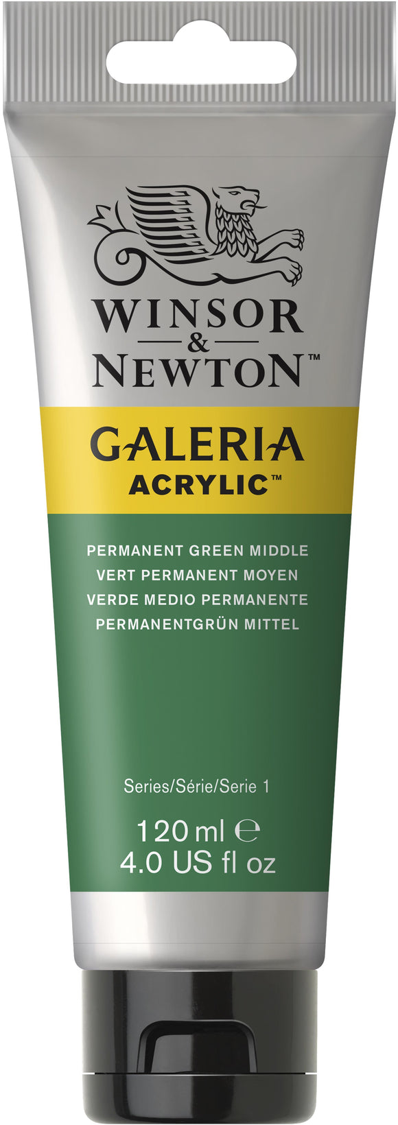 Winsor & Newton Galeria Acrylic Permanent Green Middle 120mL