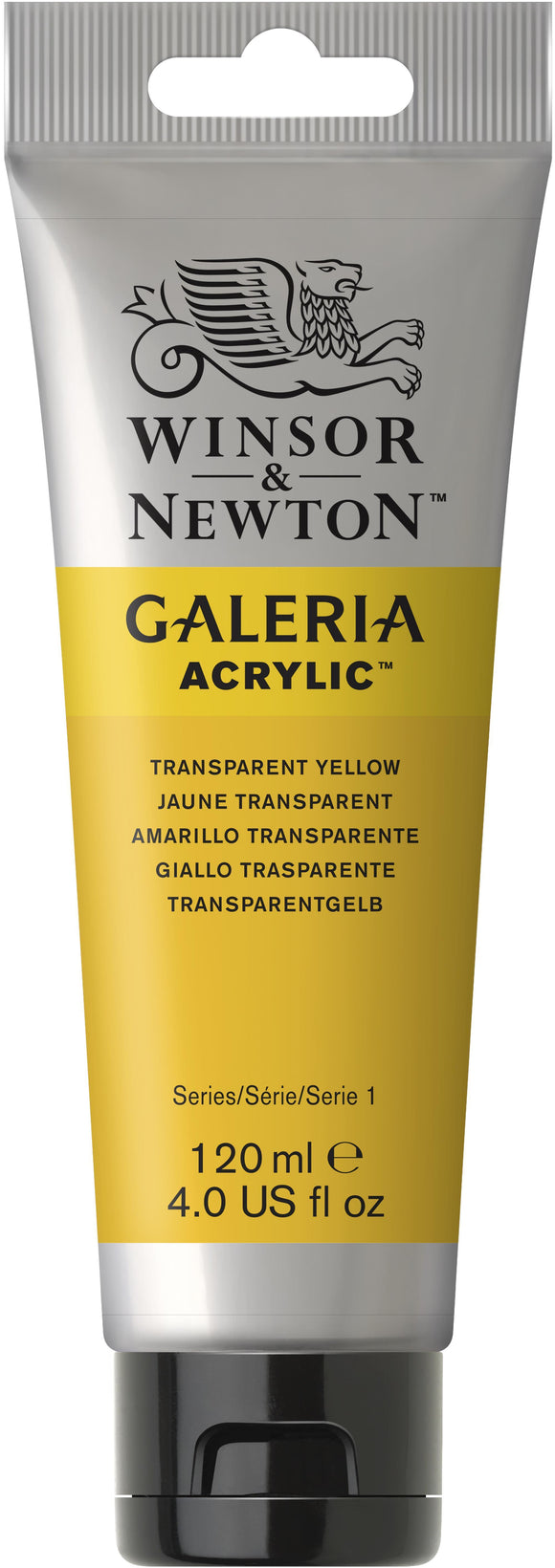 Winsor & Newton Galeria Acrylic Transparent Yellow 120Ml