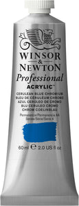 Winsor & Newton Artist Acrylic Colour Cerulean Blue Chrome 60Ml