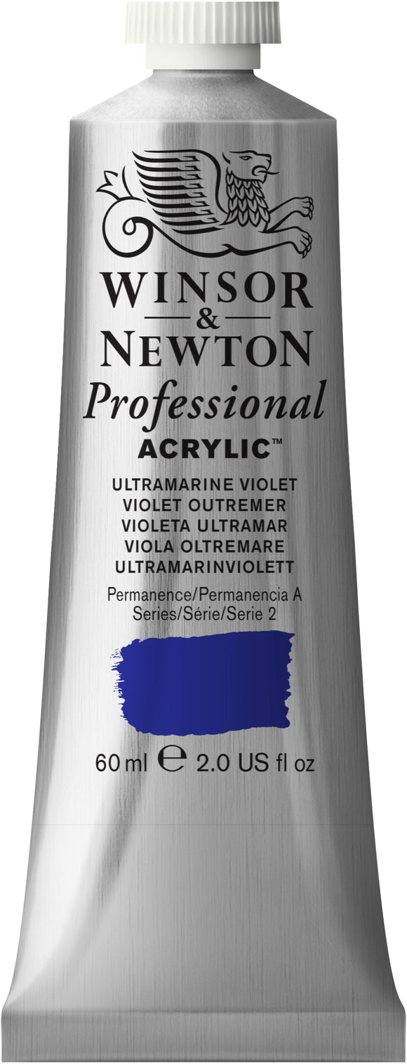 Winsor & Newton Artist Acrylic Colour Ultra Violet 60Ml