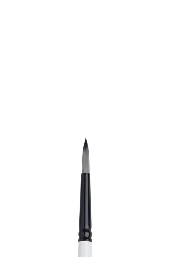 Winsor & Newton Artists' Acrylic Brush Round [Long Handle] Size 6