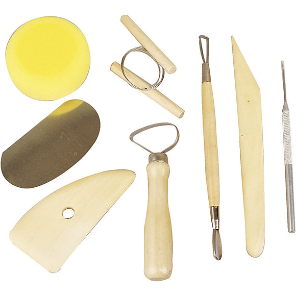 Pottery Tool Kit, 8Pcs Set