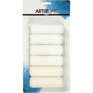 Artist Line Foam Paint Rollers W: 10Cm, 6Pc