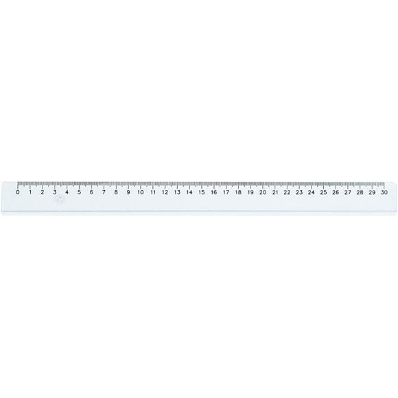 Ruler, L: 30 Cm, 1Pc