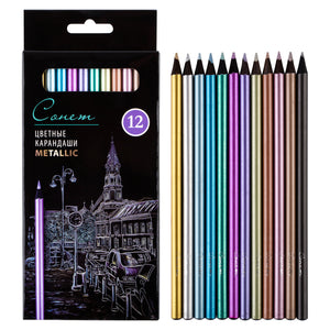 Sonnet Color Pencil '' Metallic'' , 12 Color Set